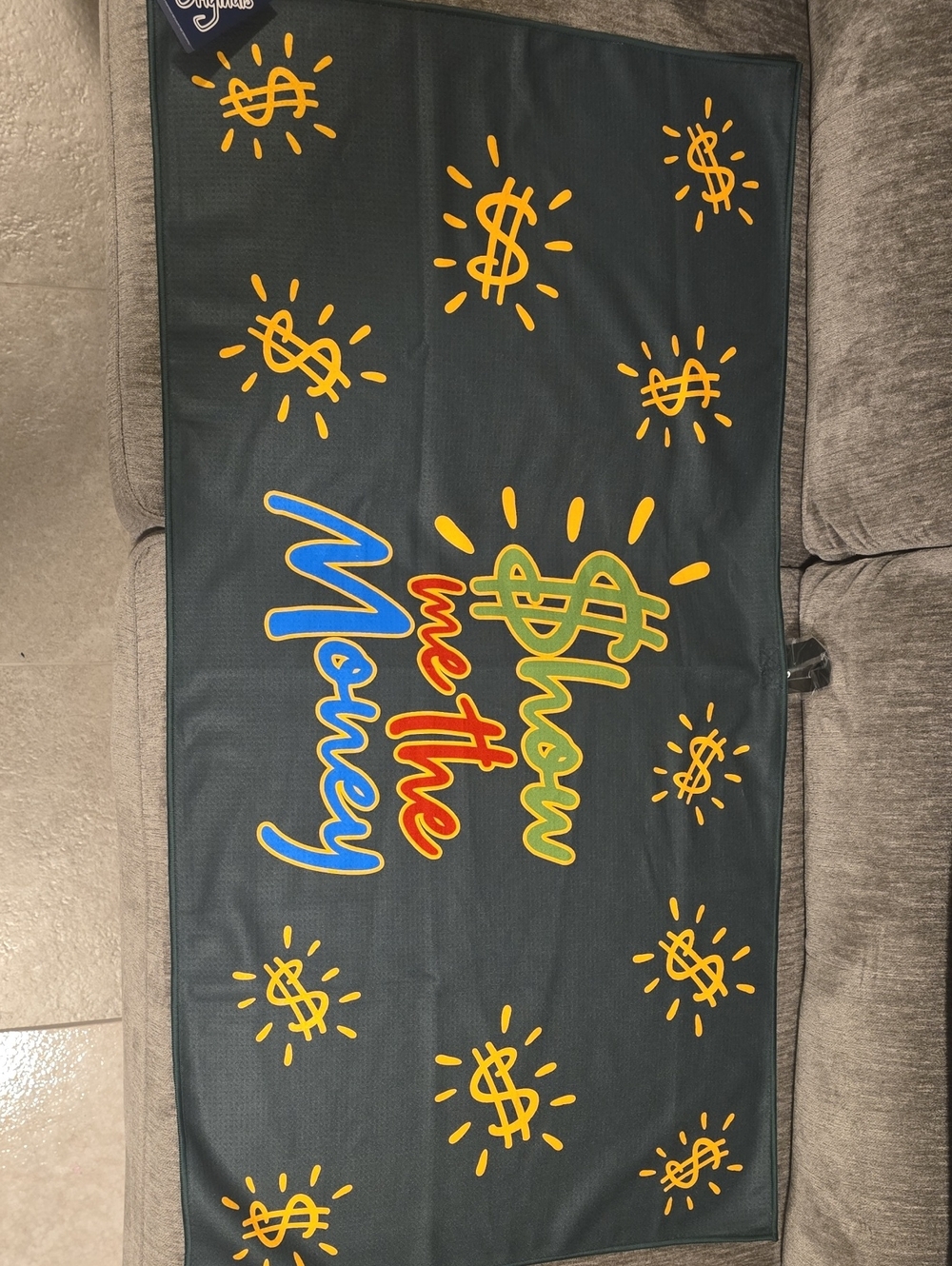 XL Golf Towel - Show Me The Money